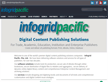 Tablet Screenshot of infogridpacific.com